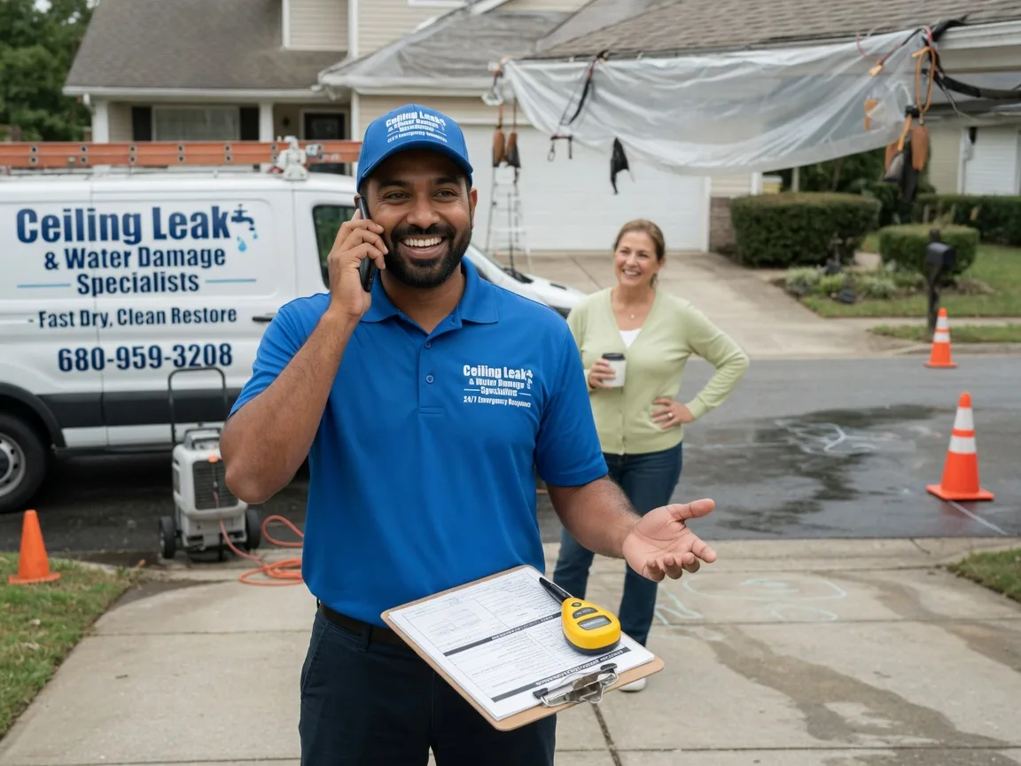 Ceiling Leak Cleanup Stockbridge, VT FAQs